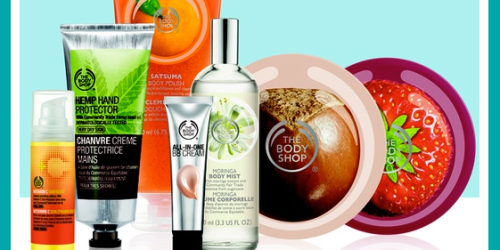 Groupon: $20 Voucher for Skincare, Body Products, & More from The Body Shop Only $10 (Valid In-Store)