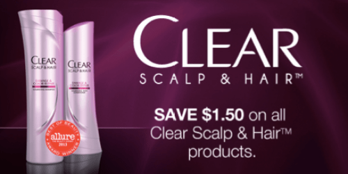 New $1.50/1 Clear Hair Care Item Coupon