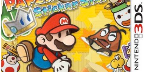 GameStop.com: Paper Mario Sticker Star 3DS Game Only $9.99 (Regularly $32.99!) + Free Store Pick Up