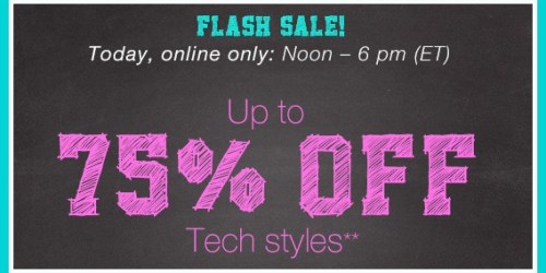 Vera Bradley Flash Sale: Up to 75% Off Select Tech Styles (Today Only Until 6 PM EST!)