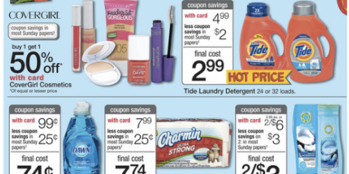 Walgreens: Awesome Deals on Tide Laundry Detergent, Dawn Dish Liquid, Herbal Essences & More