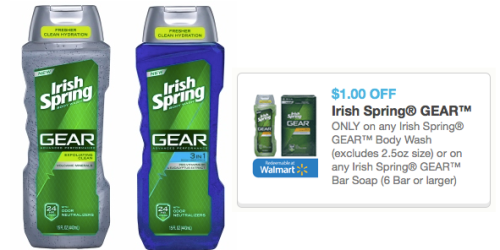 $1/1 Irish Spring Body Wash Coupon (Reset!)