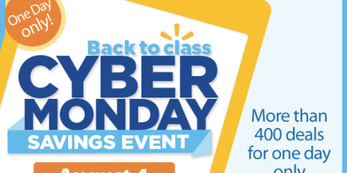 Walmart’s Back to Class Cyber Monday Savings Event: Save Big on School Uniforms, School Supplies, Apparel + More (Today Only)