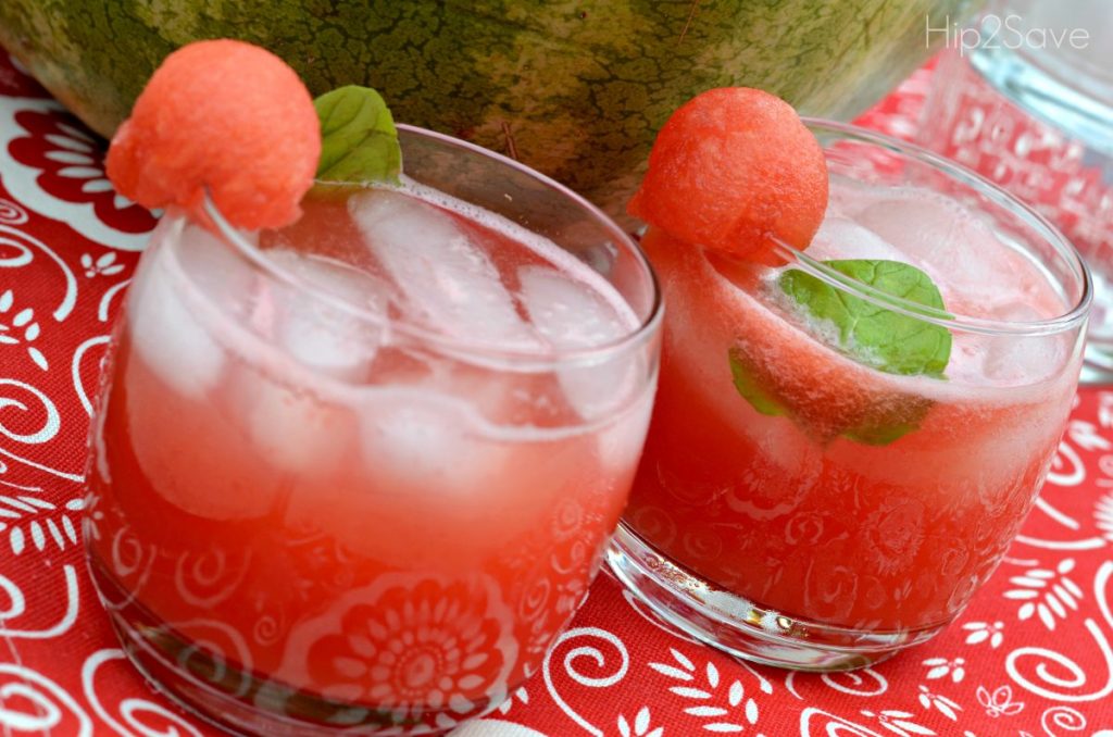 Watermelon Punch Recipe mocktails