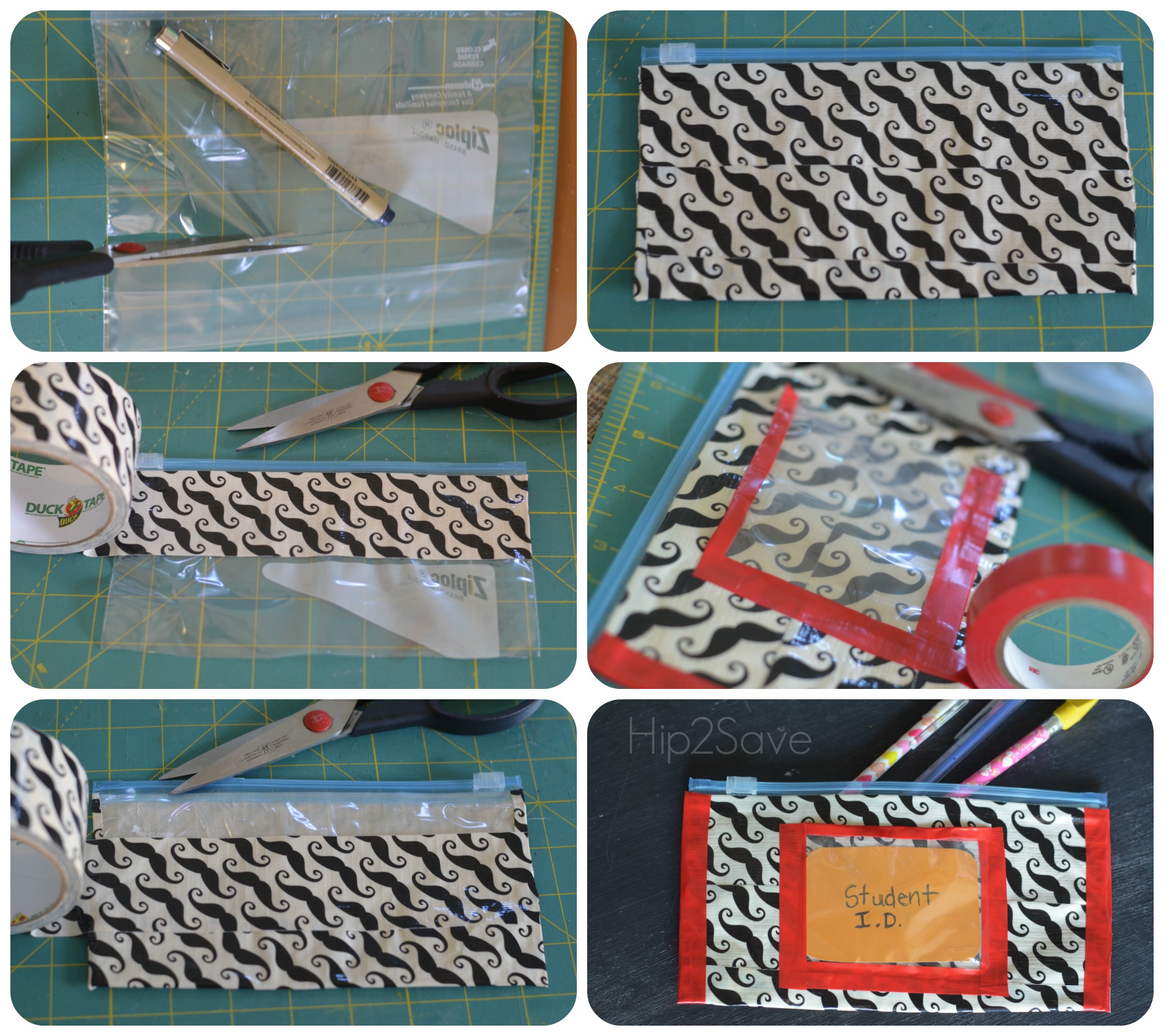 Duct Tape Pencil Pouches (Easy Back to School Craft ...