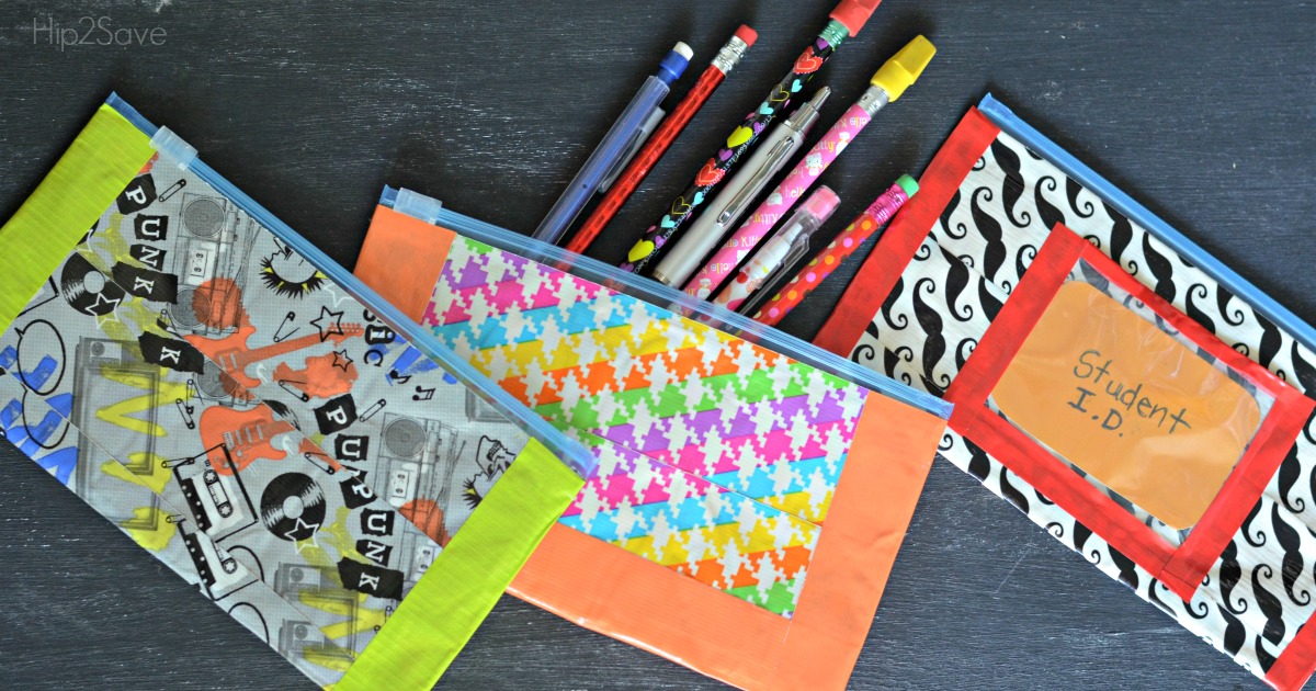 Duck Tape Notebooks with Pencil Holder - Come Together Kids