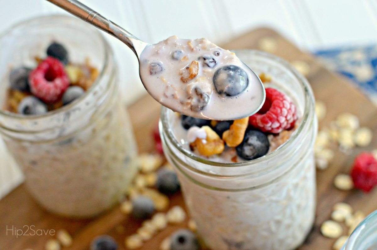 Easy Overnight Oats Hip2Save