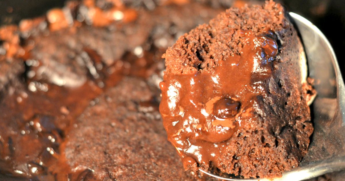slow cooker chocolate lava recipe