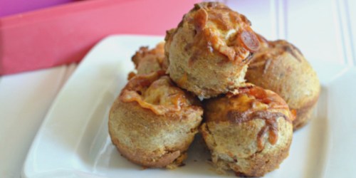 Pizza Muffins (Easy Lunchbox Recipe)