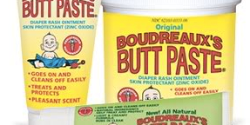 New $1 Off ANY Boudreaux’s Butt Paste Product Coupon (No Size Restrictions)