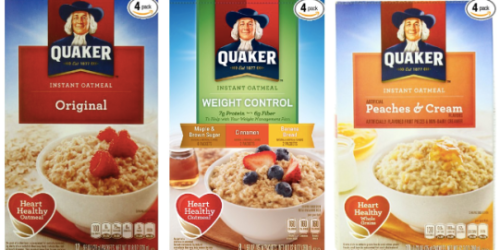 Amazon: Nice Deals on Quaker Oatmeal & Granola Bars (Available Again)