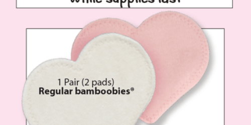 Bamboobies.com: FREE Pair of Regular Nursing Pads (Just Pay $2.95 Shipping!)