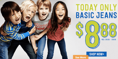 Crazy 8: Basic Denim Only $8.88 Today Only (Reg. $16.95-$19.95!)