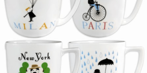 Amazon: 4 Francois et Mimi Set Porcelain World Cities Coffee Mugs Only $6.97 Shipped