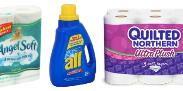 Walgreens & Target: Great Deals on Angel Soft, Quilted Northern & All Detergent (After Rebate)