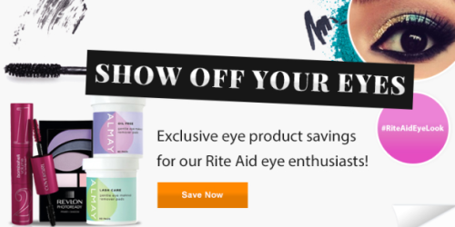 Rite Aid: Over $10 Worth of Eye Cosmetic Store Coupons – First 10,000 Only (+ Revlon Scenario!)