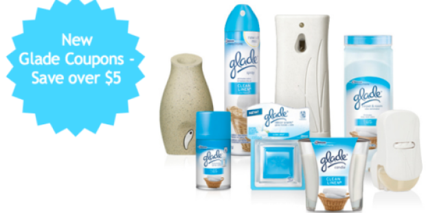 New Glade Coupons (Save Over $5)