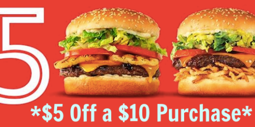 Red Robin: $5 Off a $10 Purchase Coupon