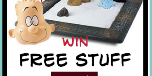 Enter to Win a Free Stress Ball or Zen Garden