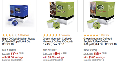 Office Depot: Eight 0′ Clock Coffee K-Cups Only $0.34