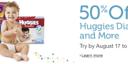 Amazon Mom: Join Now & Get 50% Off First Diapers Purchase + FREE 2-Day Shipping for 30 Days & More