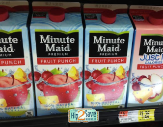 New 1 4 Minute Maid Fruit Drink Or Lemonade Cartons Coupon