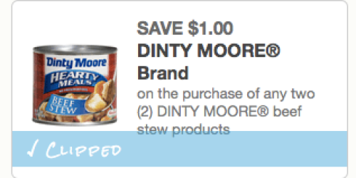 Target: Hormel Compleats Dinty Moore Beef Stew Only $0.20 Each (After Gift Card)