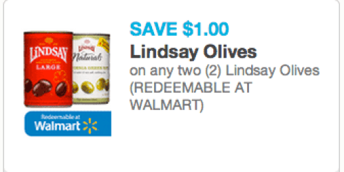 New $1/2 Lindsay Olives Coupon = Only 49¢ at Walgreens Starting August 10th (Print Coupons Now)