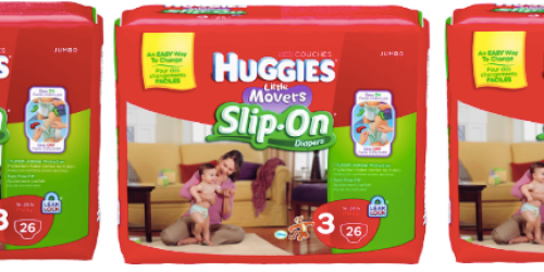 CVS: Huggies Jumbo Pack Diapers Only $3.33 Per Pack After Gift Card (Starting 8/10 – Print Coupons Now!)