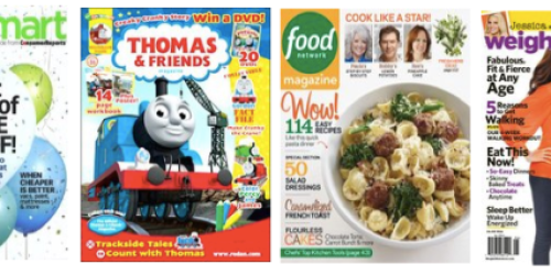 One-Day Only Magazine Subscription Offers: ShopSmart $14.96, Thomas & Friends $14.99 + More