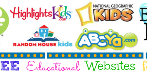 18 FREE Educational Websites for Kids