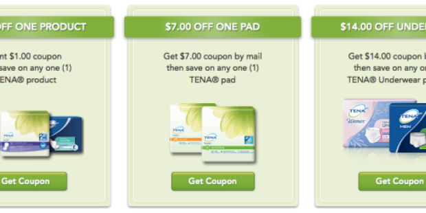 Request *HOT* $14/1 TENA Underwear Product Coupon By Mail & FREE TENA Trial Kit + More