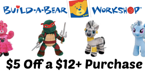 Build A Bear: $5 Off a $12+ Animal Purchase = One Direction Bear Only $7 (Reg. $23!)