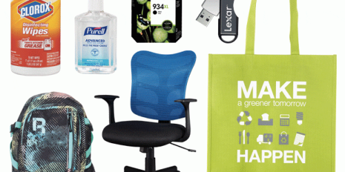 Staples: Free Eco Bag + 20% Off Everything You Can Fit In It = Nice Deals on Charmin and Bounty Products