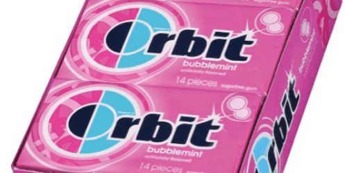 Amazon: 24-Pack Orbit Bubblemint Sugar-Free Gum Only 55¢ Per Pack Shipped