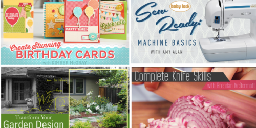 Craftsy.com: FREE Online Classes (Sewing, Cooking + More) + Enter to Win Quilt and Decorating Set