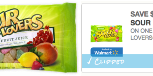 High Value $1/1 ANY Bag of Sour Lovers Candy Coupon (No Size Restrictions!) = Possibly Free Candy!?