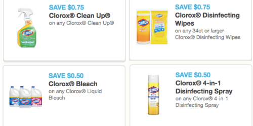 $2.50 Worth Of New Clorox Coupons = Great Deals at Walgreens & Target (Starting 8/17)