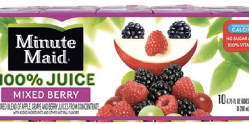 Target: Minute Maid Juice Boxes Only $1.39 Per 10-Pack (Print Your Coupon Now)