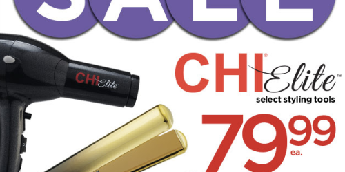 Sally Beauty Supply: CHI Elite Styling Tools Only $79.99 (In-Store, 8/16 & 8/17 Only!)