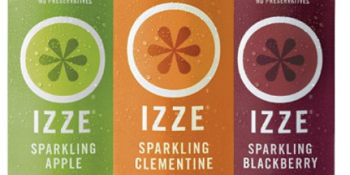Amazon: 24 IZZE Fortified Sparkling Juice Cans Only $0.56 Each + FREE Shipping