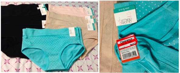 Target: Gilligan & O'Malley Underwear Clearance