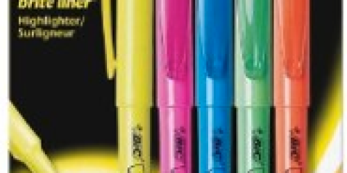 Amazon: BIC Brite Liner Highlighters 5-Pack Only $1.05