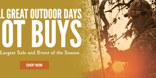 Cabelas.com Fall Great Outdoor Days Event: Great Deals on Apparel + More (+ Free Shipping w/ $99 Purchase)