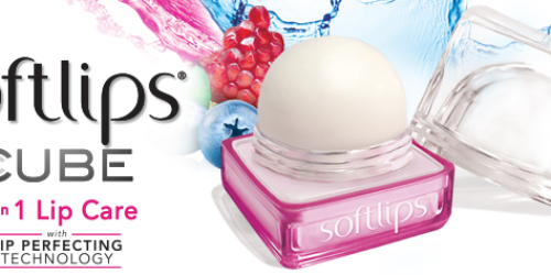 New $1/2 ANY Softlips Cubes Coupon