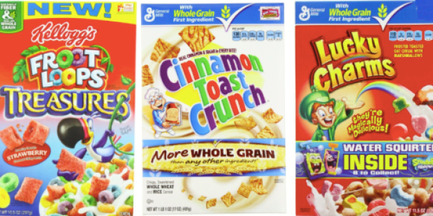 Target: FREE $5 Gift Card with 5 Kid’s Cereals Purchase (Starting 8/24 – Print Your Coupons Now!)