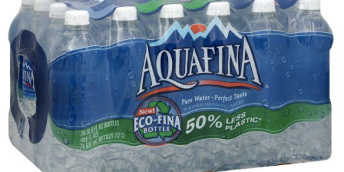 TopCashBack: FREE 24-count Pack of AquaFina Bottled Water After Cash Back (Ends Tonight)