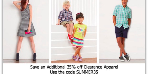 Kmart.com: Additional 35% Off Clearance Apparel – Women’s Tanks $1.55, Men’s Shirts $2.04 + More