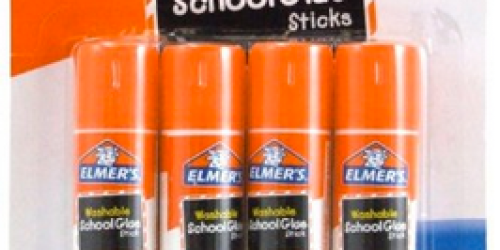 Walmart: Elmer’s Washable All-Purpose Glue Sticks 4 Count Pack Only $1.97 (Regularly $3.65!)