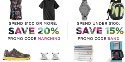 Kohl’s.com: Extra 15%-20% Off Plus Free Shipping w/ $50 Purchase + Earn Kohl’s Cash + More